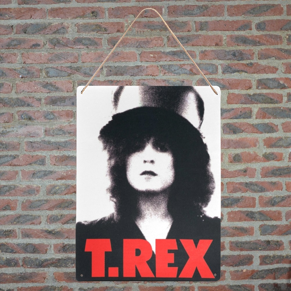 The Slider - Marc Bolan & T.Rex Metal Tin Sign 12"x16"