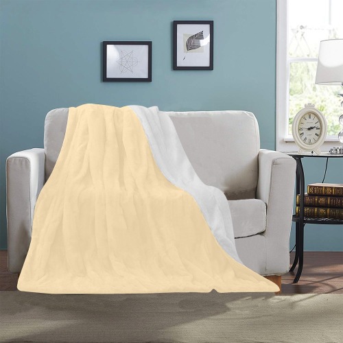 color moccasin Ultra-Soft Micro Fleece Blanket 40"x50"