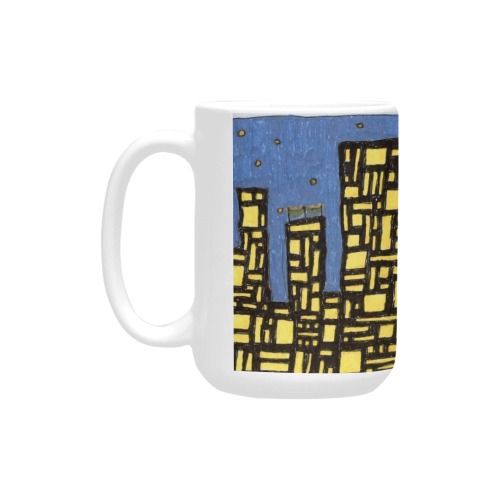 city mugs 2 Custom Ceramic Mug (15OZ)