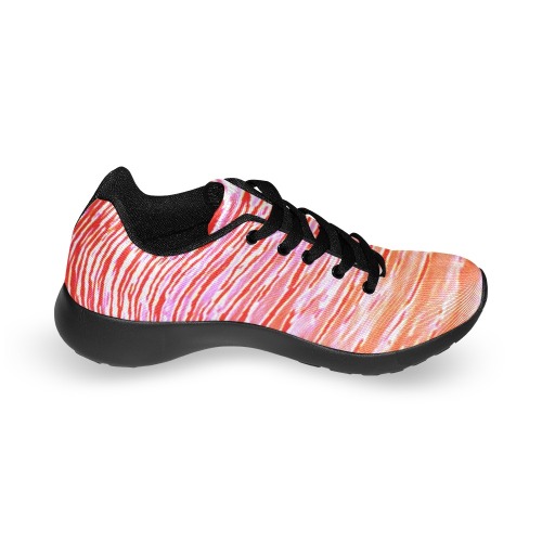 Orange and red water Kid's Running Shoes (Model 020)