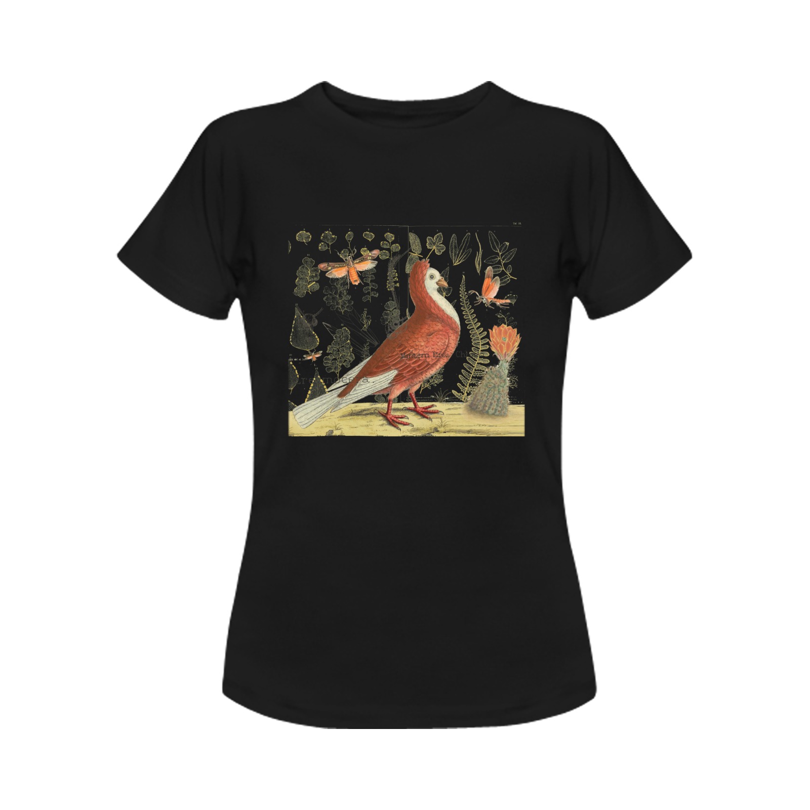 The Funny Pigeonaaaaa Women's T-Shirt in USA Size (Front Printing Only)