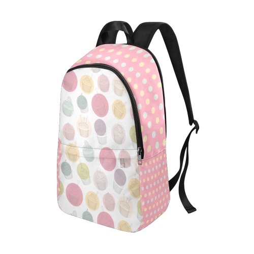 Colorful Cupcakes Fabric Backpack for Adult (Model 1659)