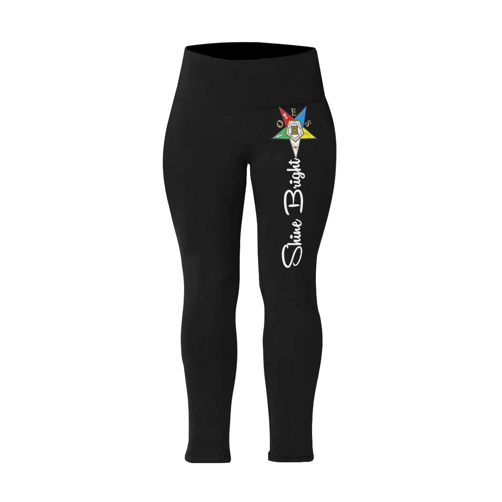 Shine Bright Leggings Women's Extra Plus Size High Waist Leggings