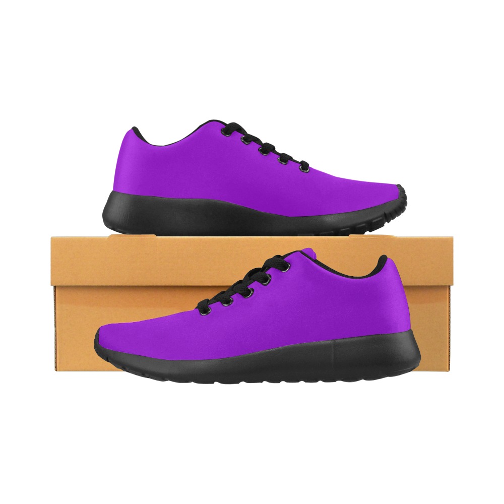 color dark violet Men’s Running Shoes (Model 020)