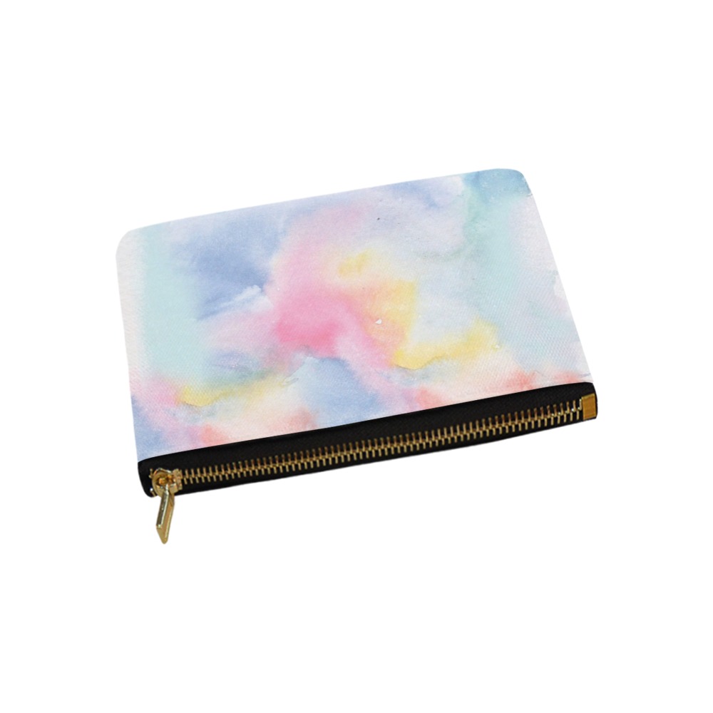Colorful watercolor Carry-All Pouch 9.5''x6''