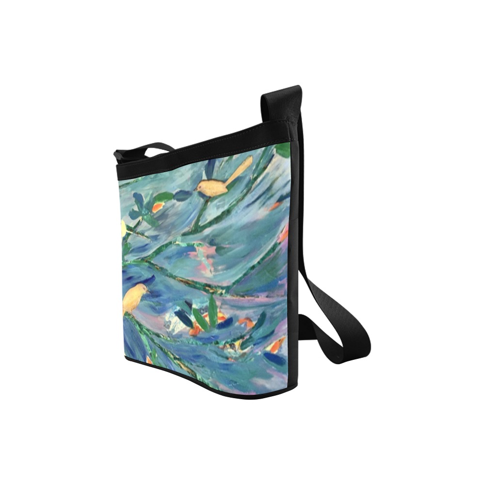 Blue Birds - Shoulder bag Crossbody Bags, Handbag, Purse Crossbody Bags (Model 1613)