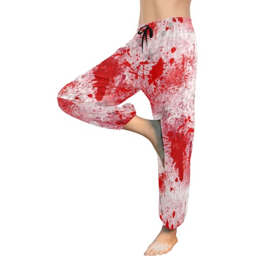 Halloween Blood by Artdream Women's All Over Print Harem Pants (Model L18)