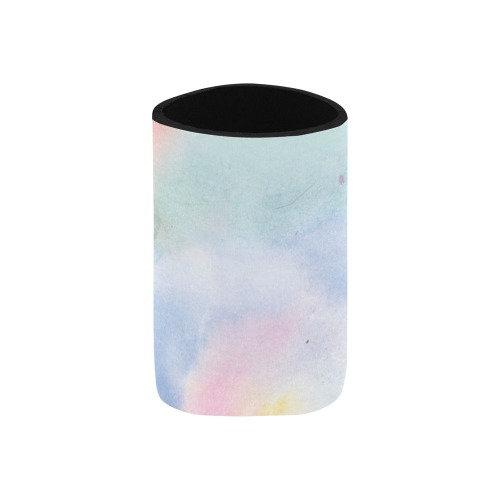 Colorful watercolor Neoprene Can Cooler 4" x 2.7" dia.