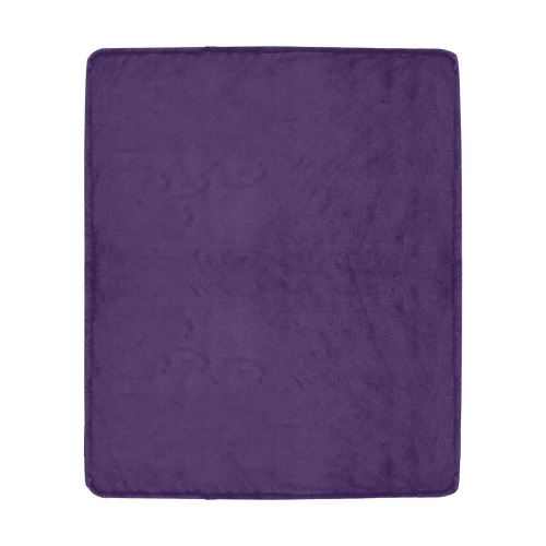 color Russian violet Ultra-Soft Micro Fleece Blanket 50"x60"