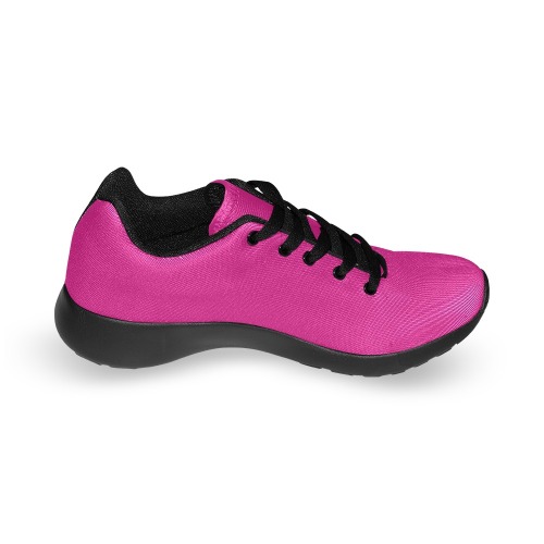 color Barbie pink Men’s Running Shoes (Model 020)