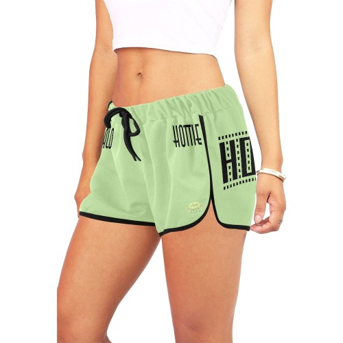 Mint Box Me Babe Women's All Over Print Relaxed Shorts (Model L19)