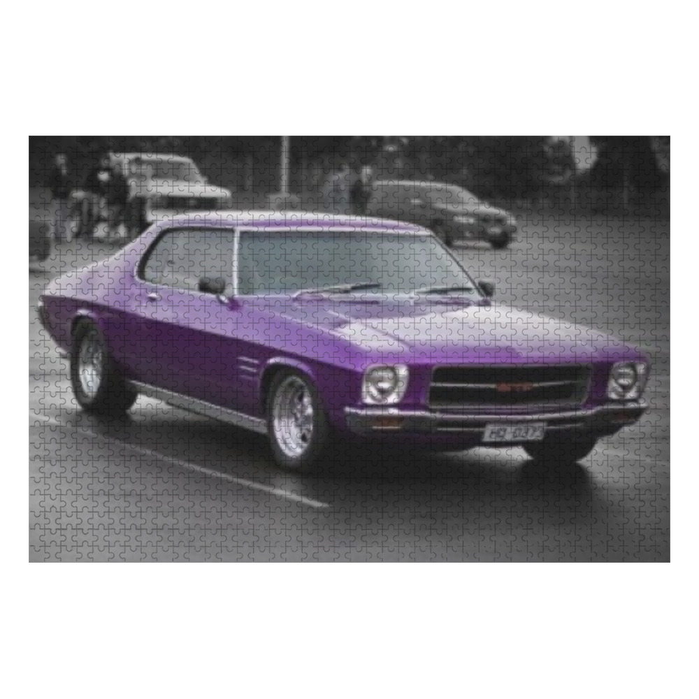 Purple Holden Torana 1000-Piece Wooden Photo Puzzles