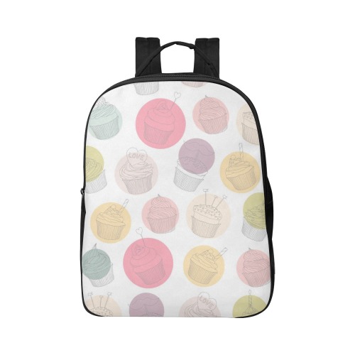 Colorful Cupcakes Popular Fabric Backpack (Model 1683)