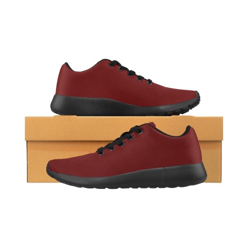 color blood red Men’s Running Shoes (Model 020)
