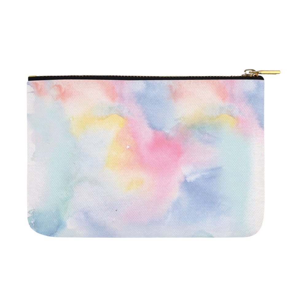 Colorful watercolor Carry-All Pouch 12.5''x8.5''