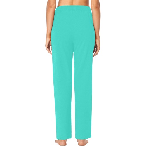 color turquoise Women's Pajama Trousers