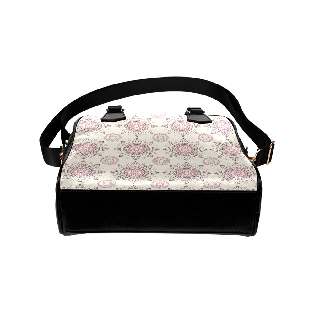 1634.MANDALA ROSA BLANCO Shoulder Handbag (Model 1634)