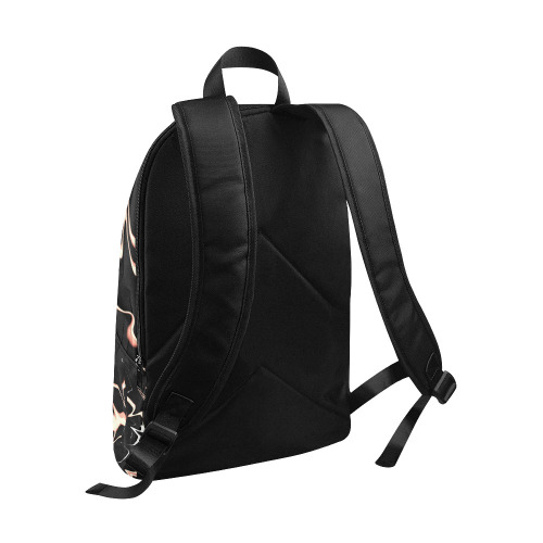 Abstrait Lumière Cuivre Fabric Backpack for Adult (Model 1659)