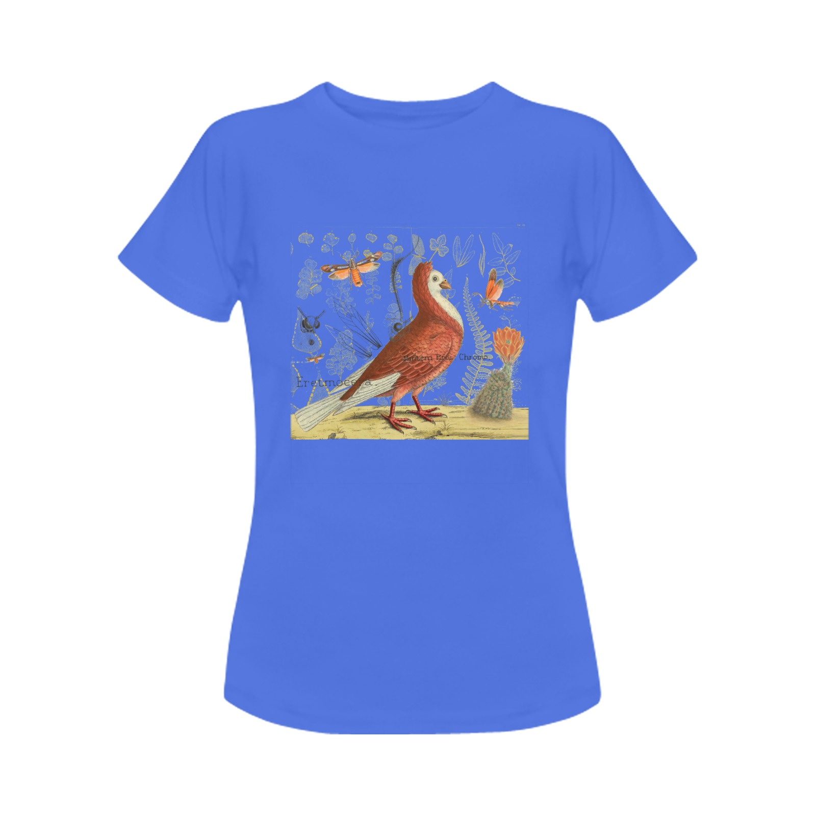 The Funny Pigeonaa Women's T-Shirt in USA Size (Front Printing Only)