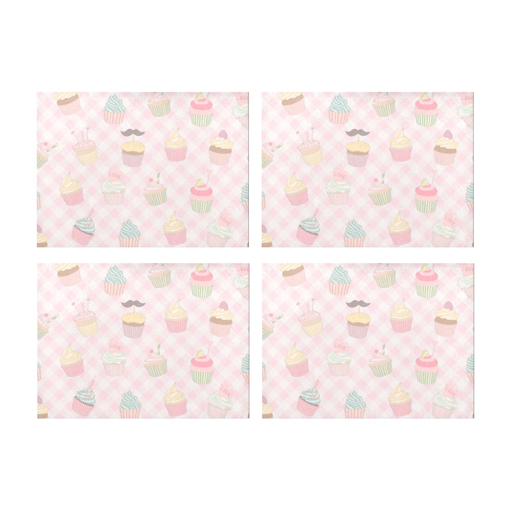 Cupcakes Placemat 14’’ x 19’’ (Set of 4)