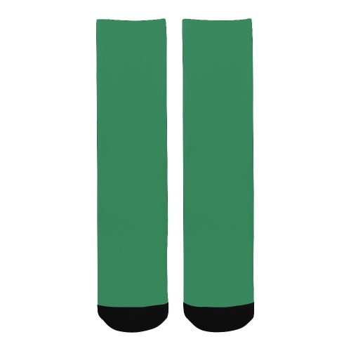 color sea green Men's Custom Socks