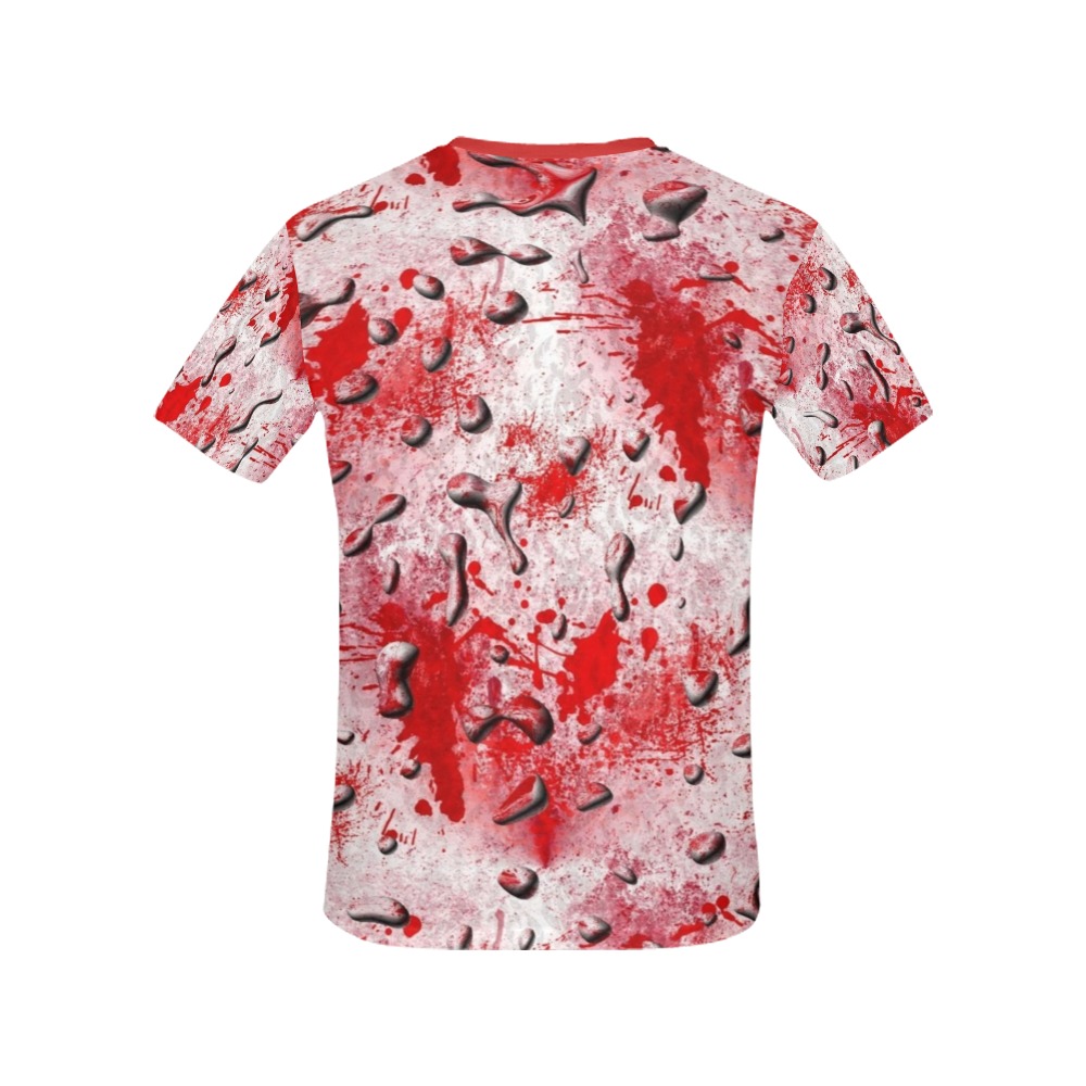Halloween Blood by Artdream All Over Print T-Shirt for Women (USA Size) (Model T40)
