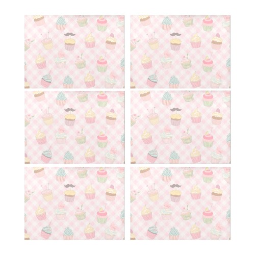 Cupcakes Placemat 14’’ x 19’’ (Set of 6)