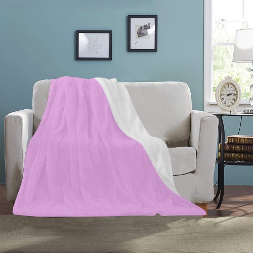 color plum Ultra-Soft Micro Fleece Blanket 40"x50"