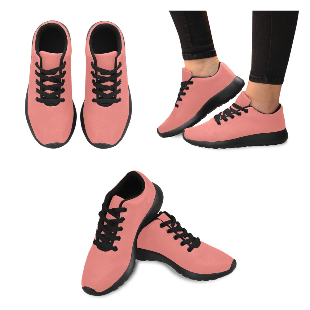 color tea rose Men’s Running Shoes (Model 020)