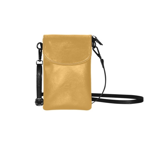 mustard Small Cell Phone Purse (Model 1711)
