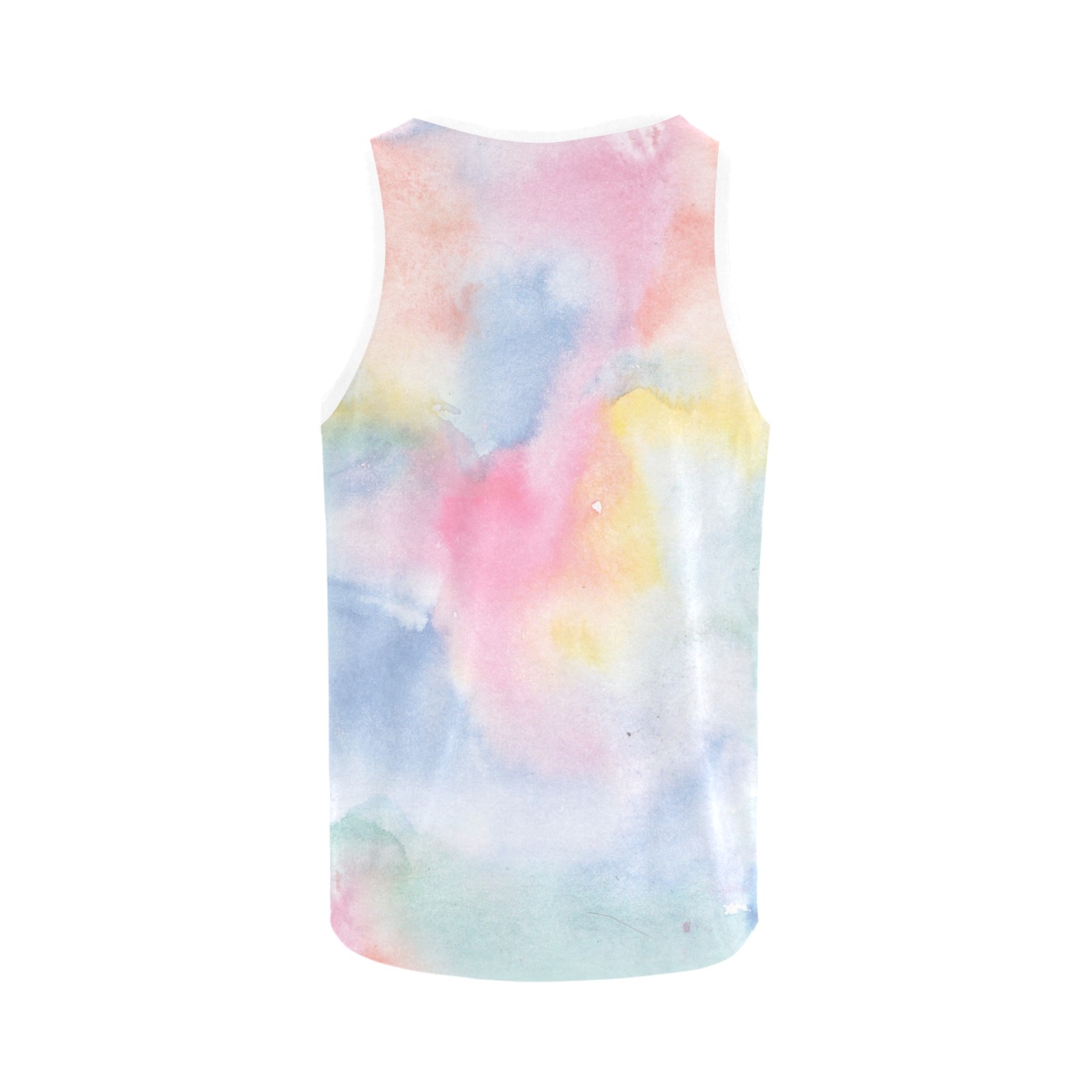 Colorful watercolor All Over Print Tank Top for Men (Model T43)