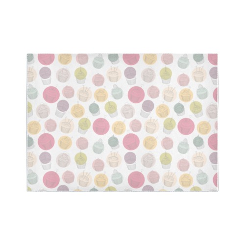 Colorful Cupcakes Area Rug7'x5'