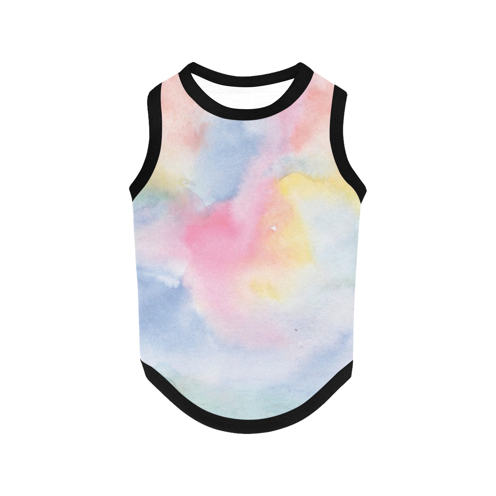 Colorful watercolor All Over Print Pet Tank Top