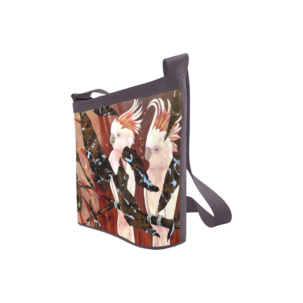 Major Mitchell parrots- Shoulder bag Crossbody Bags, Handbag, Purse Crossbody Bags (Model 1613)