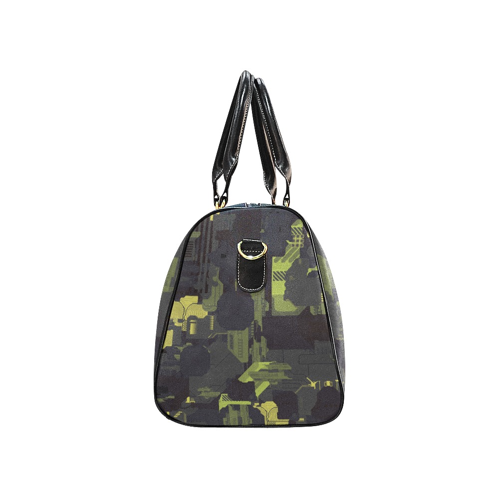 Urban Camouflage New Waterproof Travel Bag/Large (Model 1639)