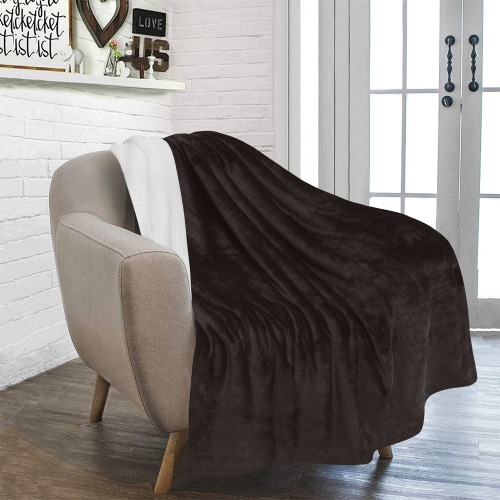 color licorice Ultra-Soft Micro Fleece Blanket 50"x60"