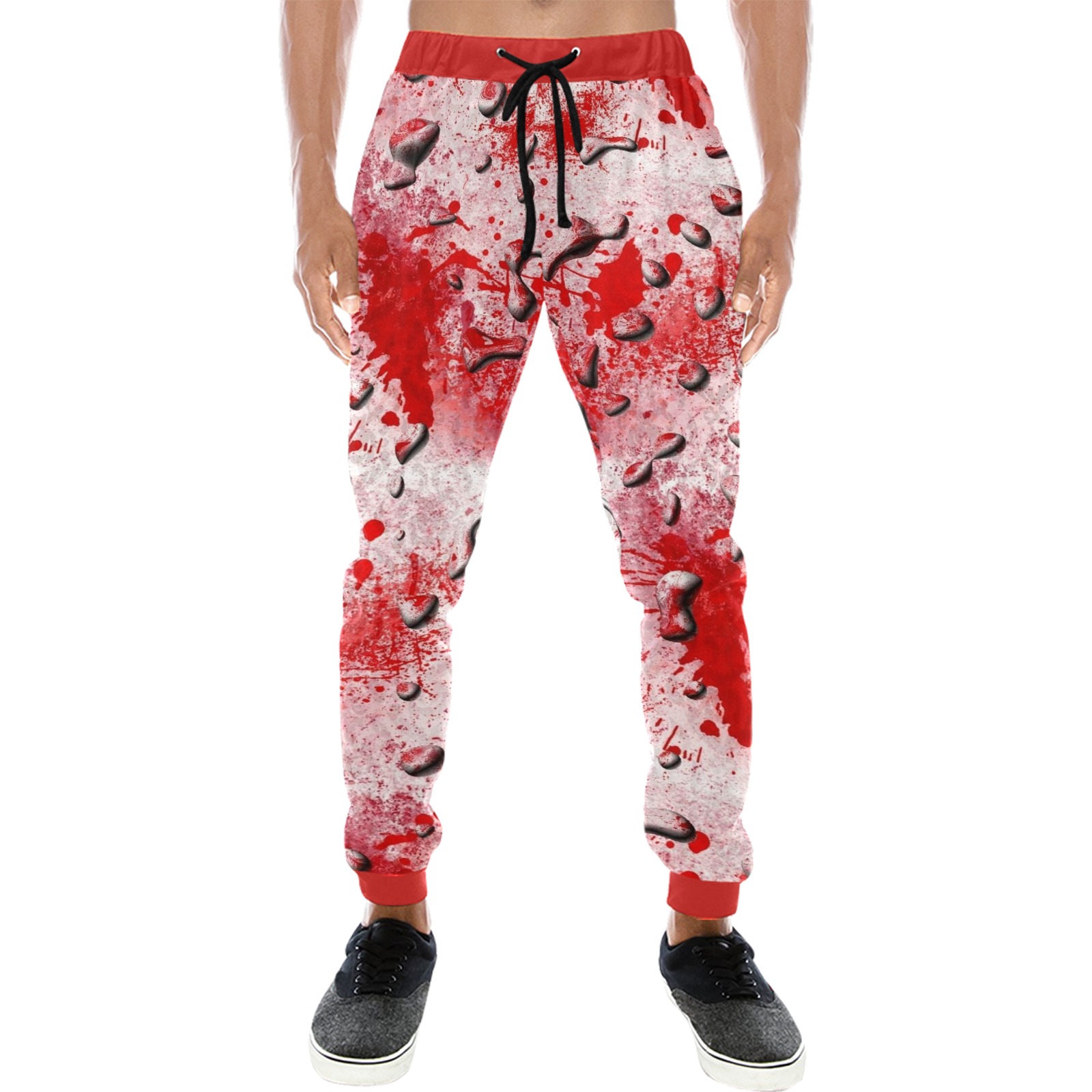 Halloween Blood by Artdream Men's All Over Print Sweatpants (Model L11)