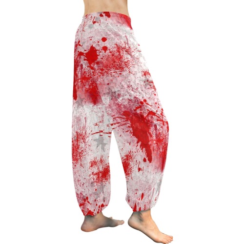 Halloween Blood by Artdream Women's All Over Print Harem Pants (Model L18)
