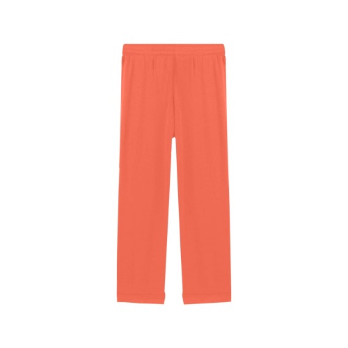color tomato Women's Pajama Trousers