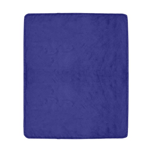 color midnight blue Ultra-Soft Micro Fleece Blanket 50"x60"