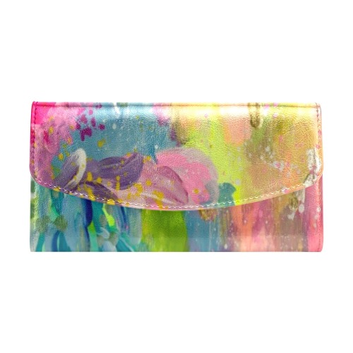 Blossom 321 Women's Flap Wallet (Model 1707)
