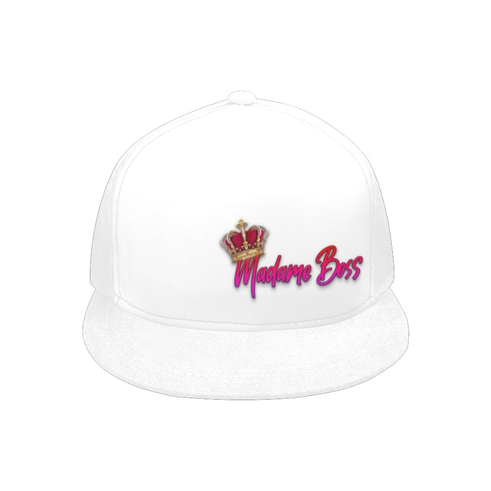 QuestWear Madame Boss Brand Snapback Hat G (Front Panel Customization)