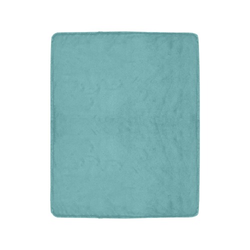 color cadet blue Ultra-Soft Micro Fleece Blanket 40"x50"