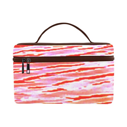 Orange and red water Lunch Bag/Large (Model 1658)